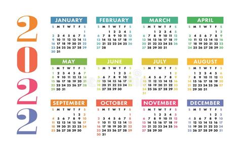 September 2022 Calendar Blue Color Planner Design