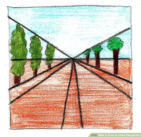 How To Draw In Linear Perspective Linear Perspective Art Summer Art
