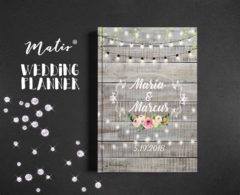 Wedding planner,Designed Wedding book, Unique Cover, Wedding binder,Wedding orga… | Wedding ...
