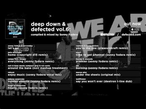 Deep Down And Defected Vol 6 Sonny Fodera Album Sampler Video Dailymotion
