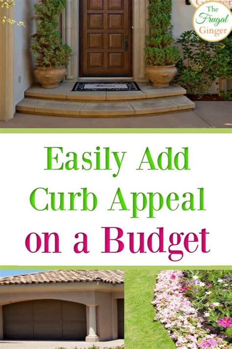 An Image Of A House With The Words Easy Ways To Instantly Add Curb