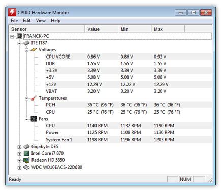 You've got two options at this stage: windows - How can I measure my computer temperature ...