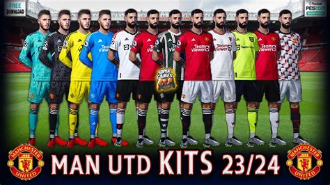 Pes 2021 Manchester United New Update Kits 2324 Sider أحدث أطقم