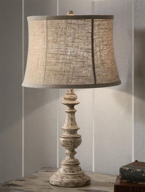 Distressed Farmhouse Table Lamp Set Of 2 Lighting Lamp Table Lamps