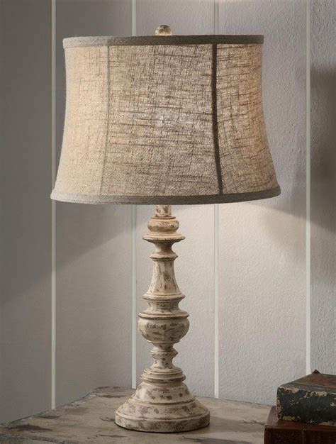 Distressed Farmhouse Table Lamp Set Of 2 Lighting Lamp Farmhouse