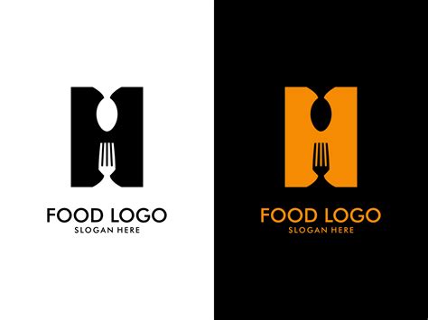 Initial Letter H Food Logo Food Logo Vector 21512447 Vector Art At