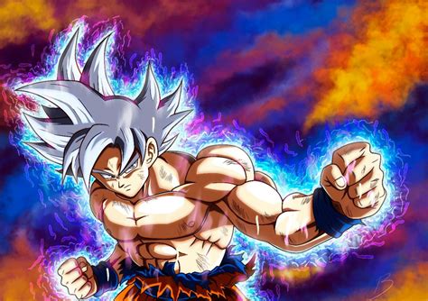 Goku Ultra Instinto Dominado Universo 7 Dragones Goku Ssj 2 Anime