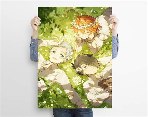 The Promised Neverland Custom Poster Anime Personal Poster Etsy