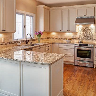 They will have the cabinet knowledge to recommend door styles, wood selections, interior components and decorative trims. Giallo Napoli granite (sold at lowes) | Kitchen remodel ...