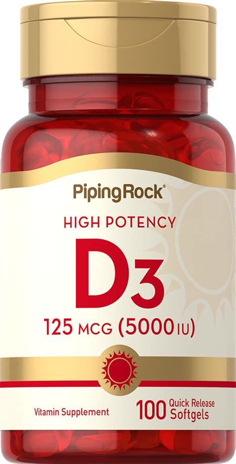 Not only are you fortifying your. Vitamin D Supplement | Buy Vitamin D | PipingRock Health ...