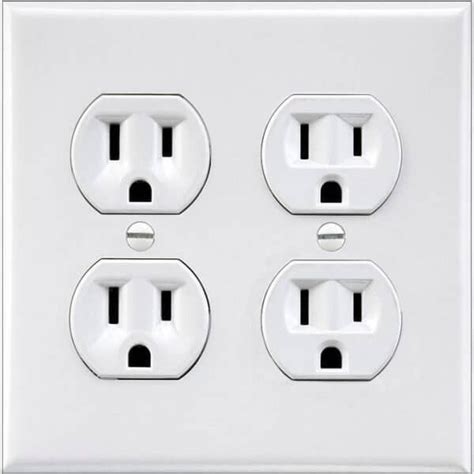 Prank Double Outlet Sticker Wall Outlets Fake Walls Electrical Outlets