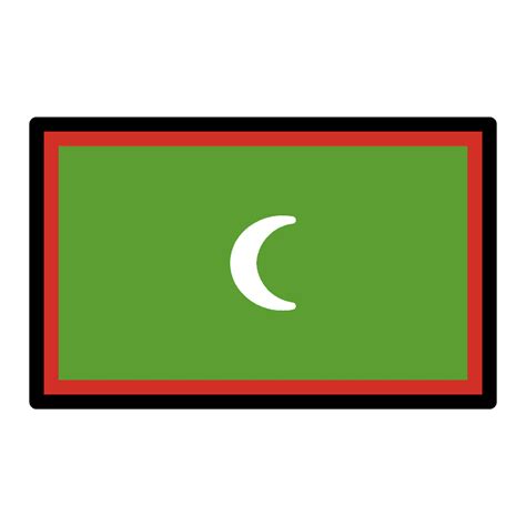 Maldives Flag Emoji Clipart Free Download Transparent Png Creazilla