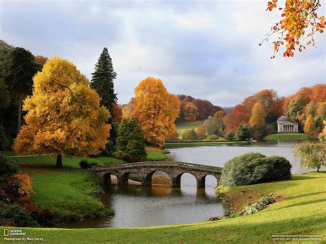 Nature Autumn England Bridges National Geographic Wallpaper 1600x1200