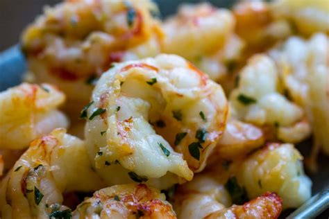 Lightly spray shrimp with cooking spray. Air Fryer Shrimp Recipe | Fast shrimp recipe with garlic ...