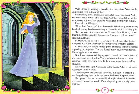 Walt Disney Book Scans Sleeping Beauty My Side Of The Story Princess Aurora Personaggi