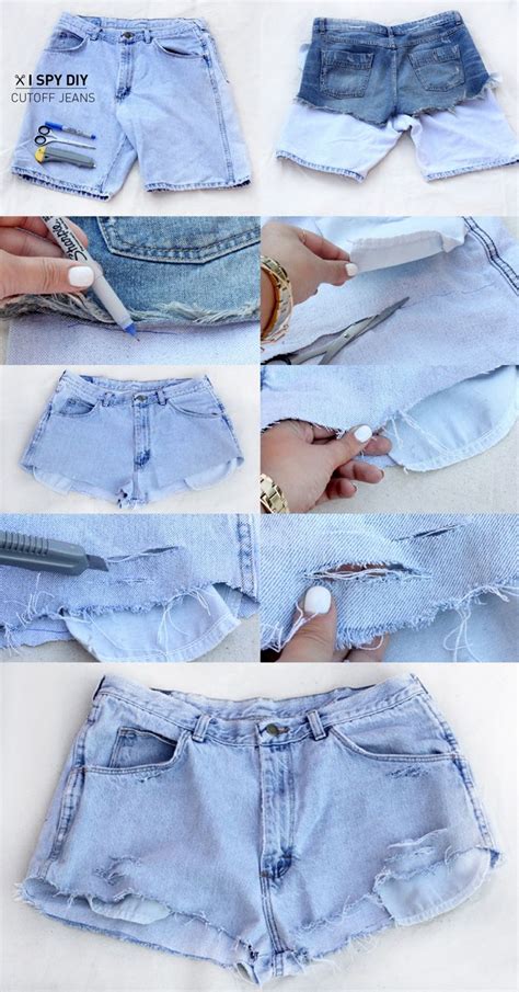 Diy Cutoff Jeans Turn Old Shorts Jeans Or Capris Into Hot New