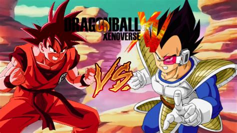 Gokukaioken Vs Vegetascouterduelli Dragon Ball Xenoverse Youtube