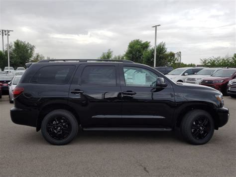 All sequoias now have led headlights and additional standard safety features, including forward collision warning with automatic emergency braking. New 2019 Toyota Sequoia TRD Sport Sport Utility in Bountiful #KS174432 | Toyota Bountiful