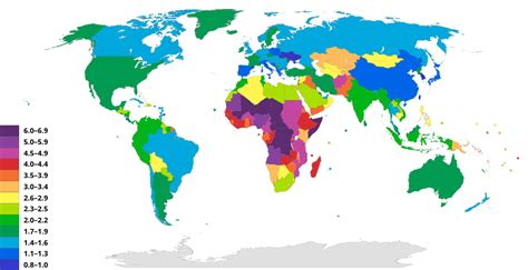 What Total Fertility Rate By Country Can Tell You About World