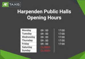 To find your branch simply start typing. Harpenden Public Halls - A1 Taxis