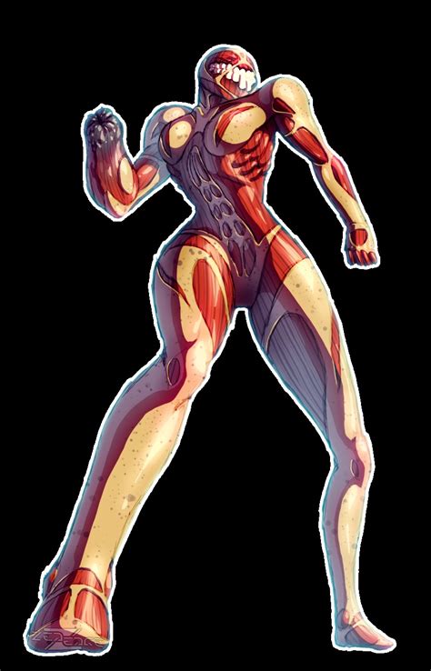 Zededge Female Titan Samus Aran Titan Shingeki No Kyojin Metroid
