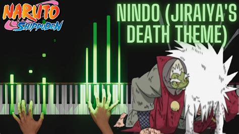 Naruto Shippūden Ost Nindo Jiraiyas Death Theme Piano Cover