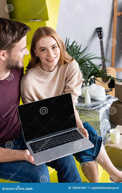 Man Looking At Woman While Holding Stock Image Image Of Girlfriend