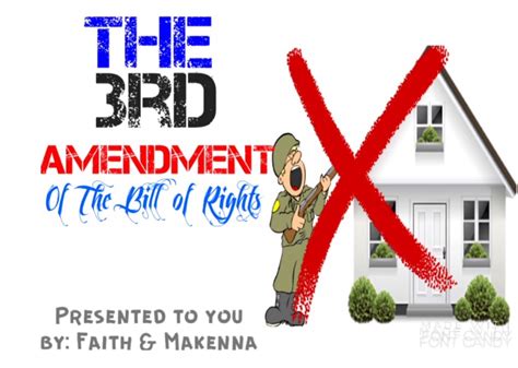 Third Amendment Clipart