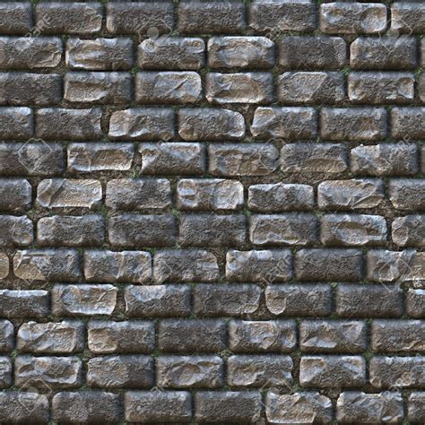 Free Download Seamless Stone Brick Wall As Textured Background Wall