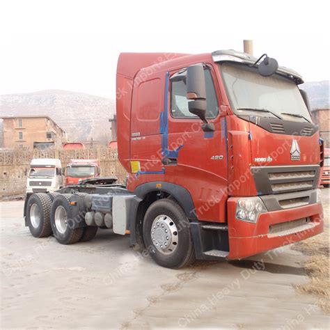 Howo A7 Towing Truck 6x4 420hp Tractor Truck China Tractors And A7