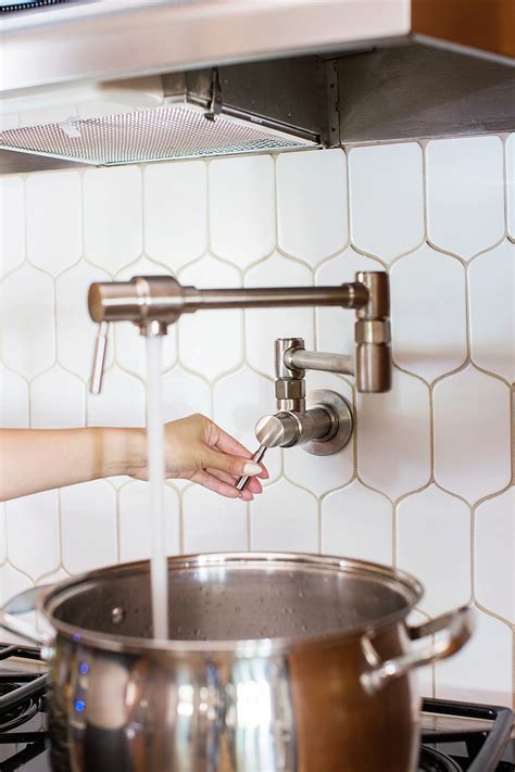 If you follow the simple steps above. How to Install a Pot Filler and Where | Diana Elizabeth