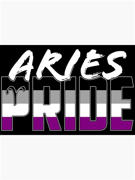 Asexual Aries Pride Flag Zodiac Sign Sticker By Valador Redbubble My Xxx Hot Girl