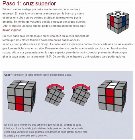 Como Hacer Un Cubo De Rubik Explicacion
