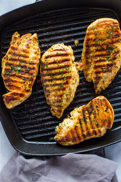 Whether by themselves or in chicken breast sandwiches or grilled chicken salads, there isn't much this lean cut of chicken can't do. How to Grill Chicken on Stove-Top (Easy Grill Pan Method ...
