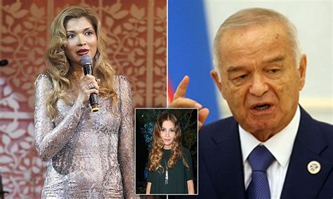 Uzbek President S Eldest Daughter Gulnara Karimova Hasn T Been Seen For Two Years Daily Mail