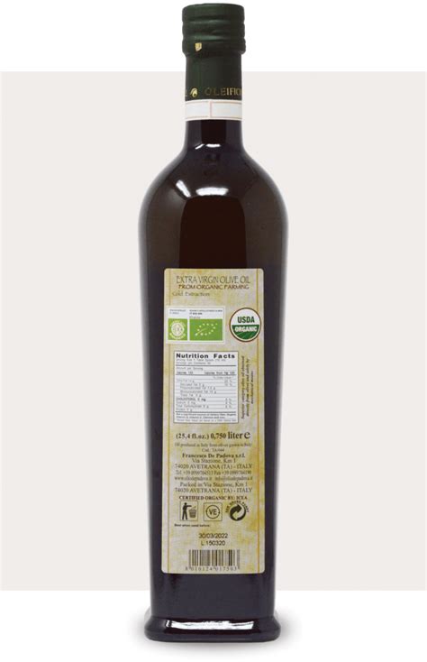 Organic Extra Virgin Olive Oil Beato Vini