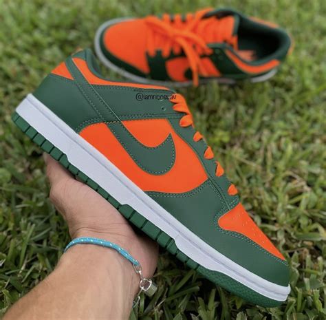 Orange And Green Nike Dunk Low Sneaker Shop Talk