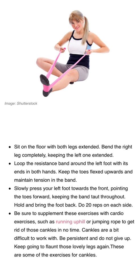 If ( clipboard.getprimaryclip () == null || ( ! Do You Want To Get Rid Of Cankles? Try These Exercises🙏😍 ...