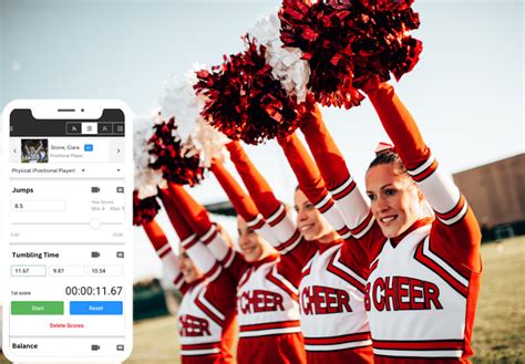 Cheerleading Evaluation App Cheer Tryout Software Try Free