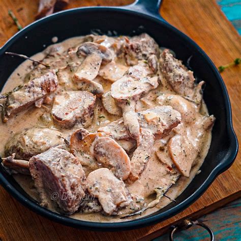 Pork Tenderloin With Creamy Mushroom Sauce Information Treasure