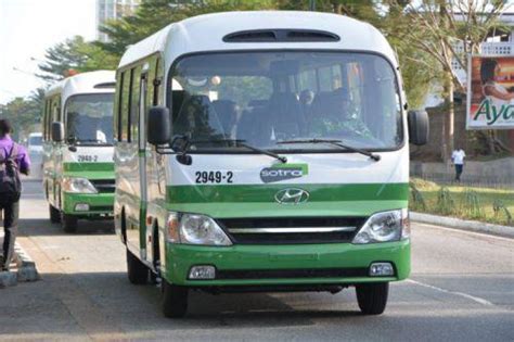 It is the first urban transport company organized in west africa. Côte d'Ivoire: La Sotra met en circulation 26 minibus ...