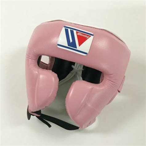 Winning Boxing Head Gear Fg 2900 Training Pink Medium M Size Made In