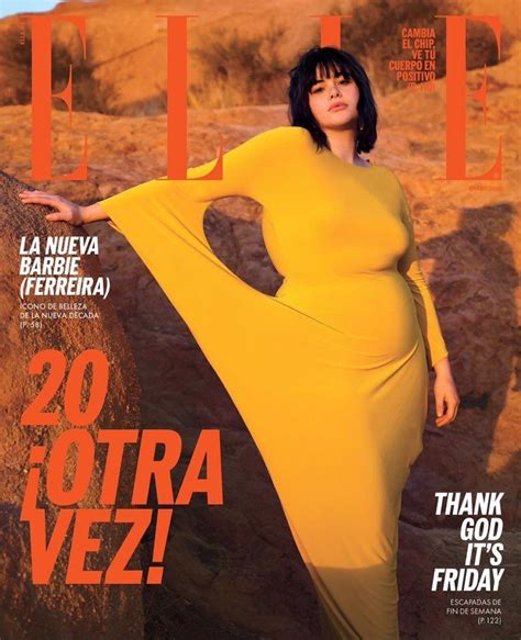 Elle Magazine Magazine Covers Barbara Ferreira Jet Set Elle Mexico