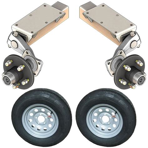 2k Single Idler Torsion Axle Trailer Kit Flex Original Series The