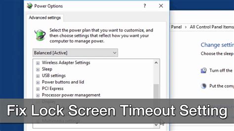 For example, via windows run dialog windows + r shortcut and the command: Change Windows 10 Lock Screen Timeout Setting within Power ...