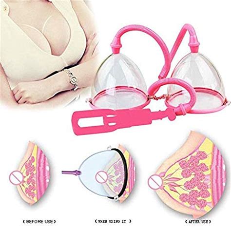 Buy SuperFuN Pink Woman Brêást ment Beauty Double Vacuum Sùcking Cup Chest Increase Growth