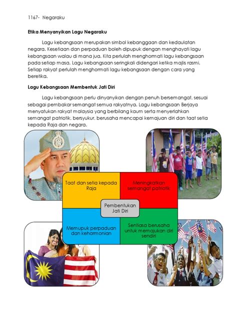 Mengetahui karakteristik masyarakat setempat yang akan diberdayakan, termasuk perbedaan karakteristik yang prinsip pengembangan masyarakat bercorak human dignity, pengembangan martabat, potensi, dan. Etika Menyanyikan Lagu Negaraku