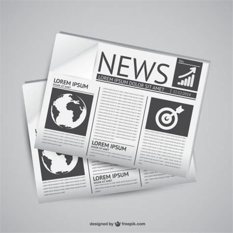 Newspaper Vectors Photos And Psd Files Free Download