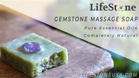 Lifestone Into Nature Organic Spirulina Soap Bar With Lavender