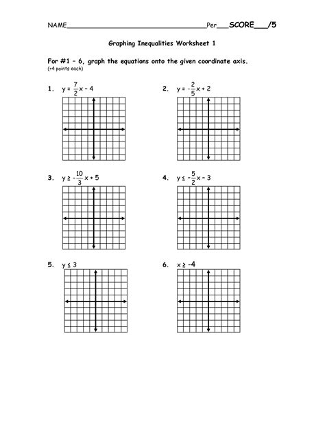 This inequality handout is a good resource for students in the 5th. 13 Best Images of Glencoe Algebra 2 Math Worksheets ...